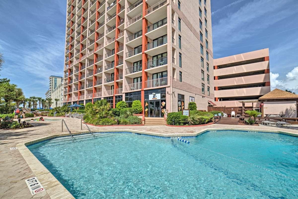 Beach Colony Ocean Front Executive Suite Myrtle Beach Luaran gambar